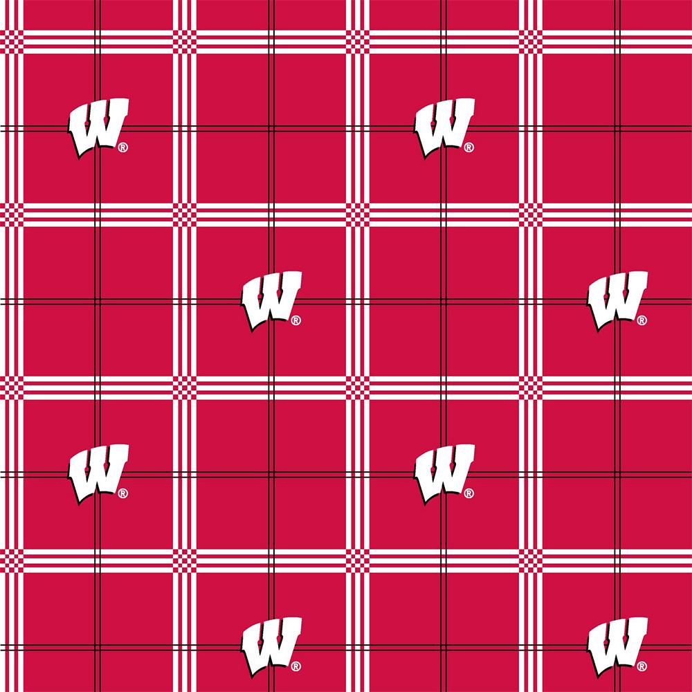 College Prints, UW-Madison Flannel (6708)