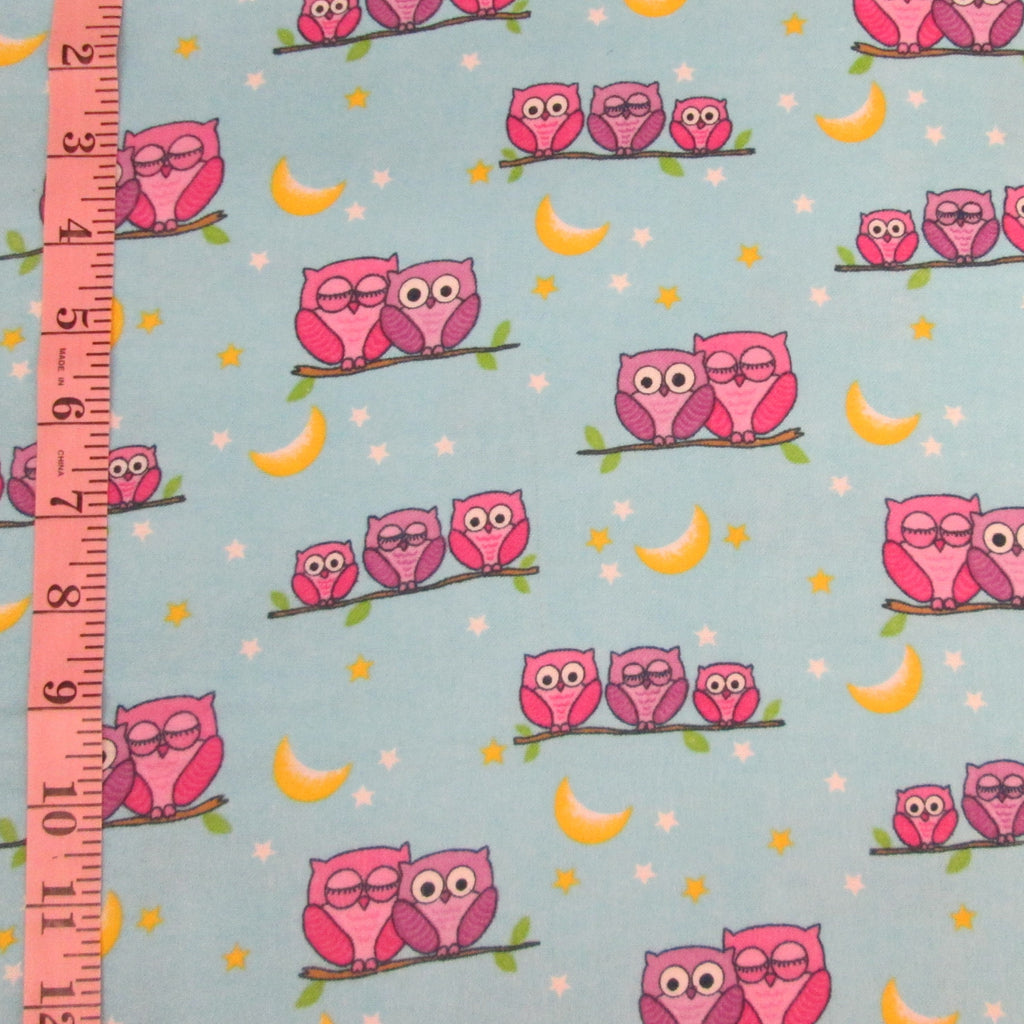 Comfy Flannel, Owls (6147)