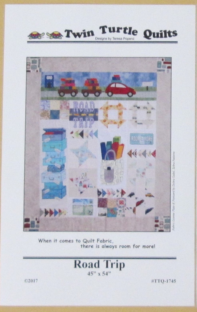 Road Trip Pattern – Twin Turtle Quilts